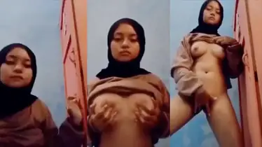 Bokep Jilbab SMP Toket Bulat Pamer Tubuh